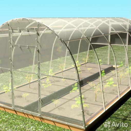 Теплица арочная