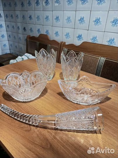 Хрустальная посуда СССР