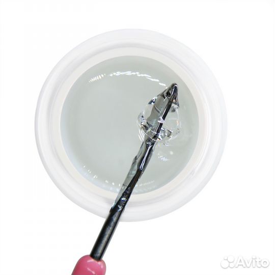 Гель для наращивания ногтей, прозрачный, Global Fa