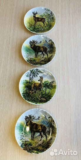 Коллекционные фарфоровые тарелки Kaiser, Германия