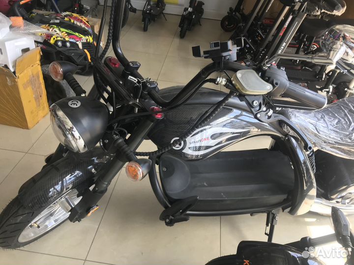 Электроскутер smartone qroad Chopper