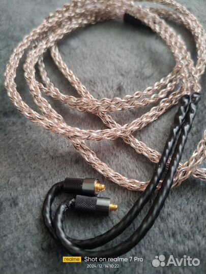 Кабель Mmcx Медь+Графен 3,5мм