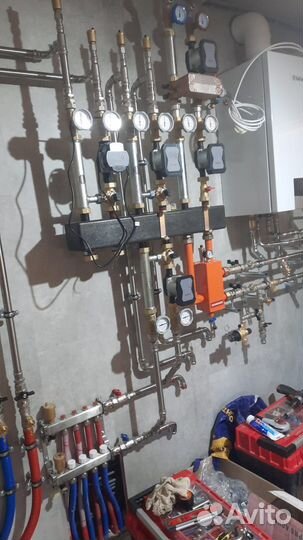 Монтаж систем отопления