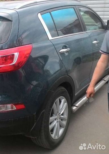 Пороги на kia sportage 3