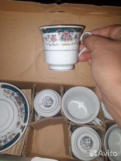 Кофейная чашка с блюдцем