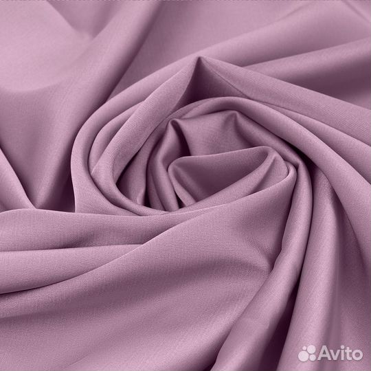 Отрез ткани шелк Армани цвет пыльная роза 2м
