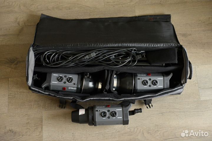 Студийный свет Bowens Esprit Gemini 500 (3 шт.)