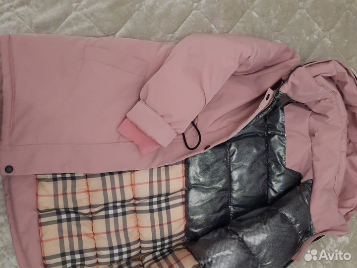 Парка зимняя для девочки. Мембрана.(р 42)