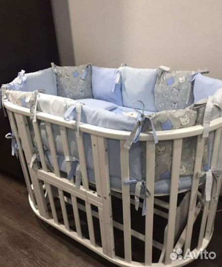 Подушечки в кроватку