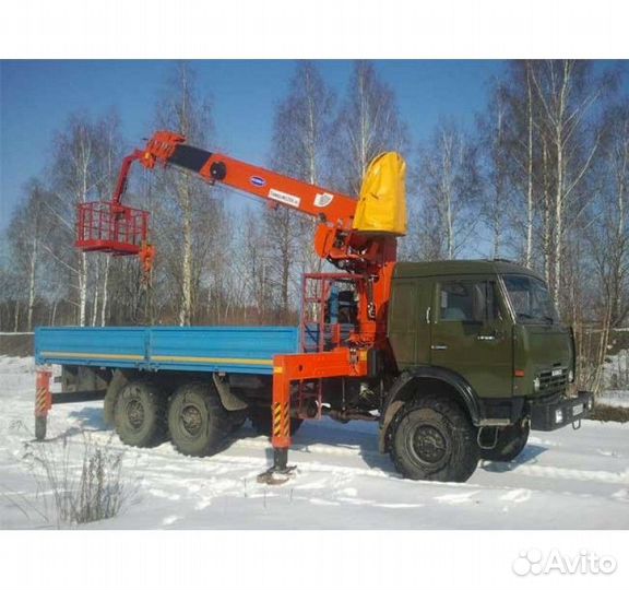 Услуги манипулятора вездеход стрела 7тонн