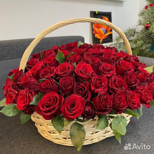 51 роза 101 роза 75 45 55 35 25 21 Букет Доставка