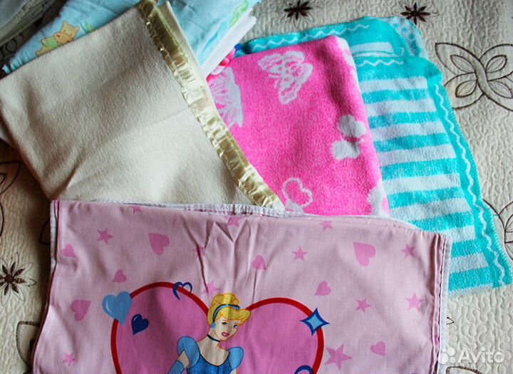Детские одеяла разные, клеёнка