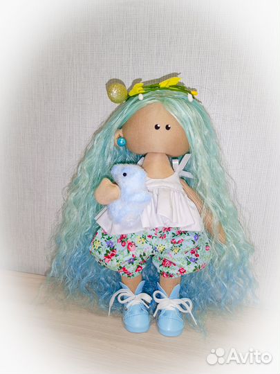 Интерьерная кукла ручной работы