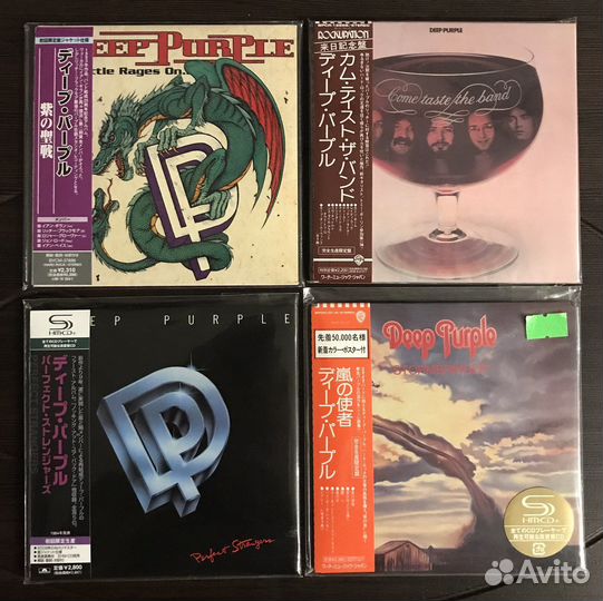 Deep Purple, Mini vinyl, 5 шт., Japan