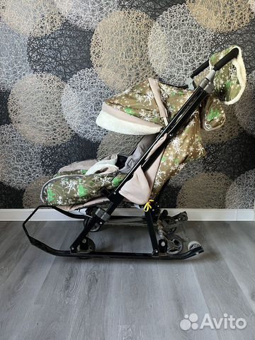 Санки коляска ника