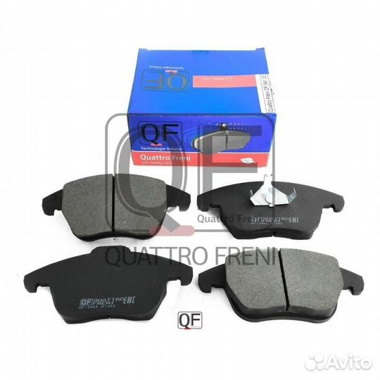 QF84100 Колодки тормозные дисковые перед