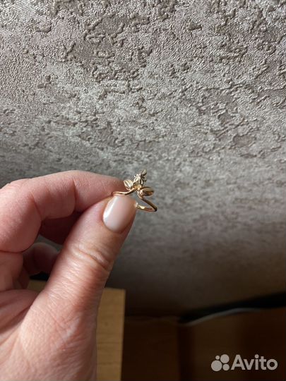 Колечко золотое редкое СССР