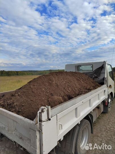 Куриный помет, перегной, чернозем, торф