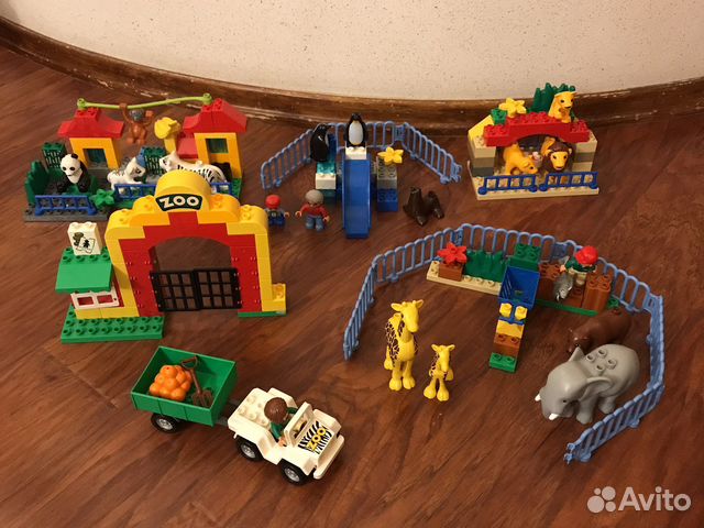 Lego duplo 6157, Большой зоопарк