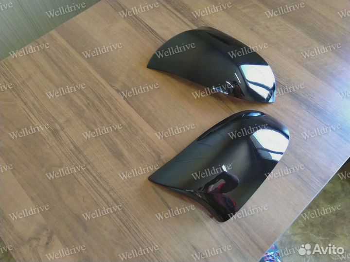 Крышки зеркал BMW X5M F15 черные глянец