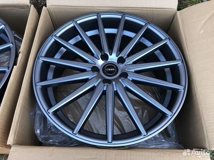 R20 5х112 Vossen VFS2 Grey Matt Новые Диски