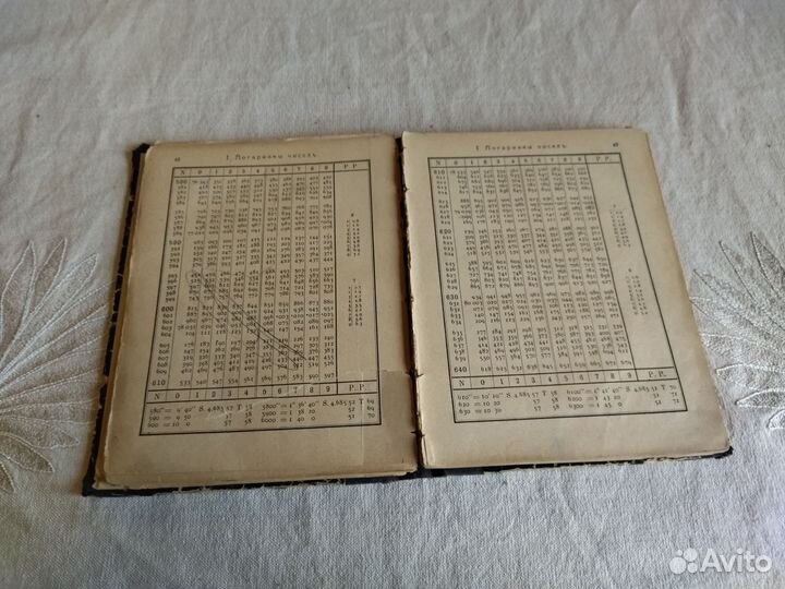 Пржевальский Таблицы логарифмов 1914 год