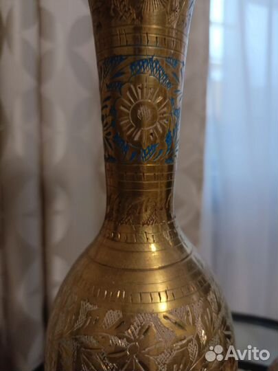 Ваза латунь индия