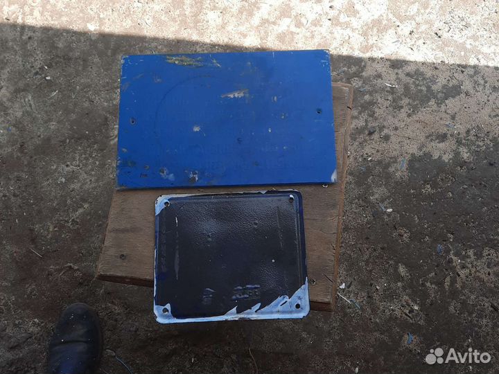 Табличка эмаль