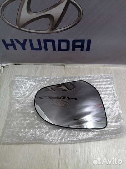 Зеркальный элемент hyundai solaris Прав