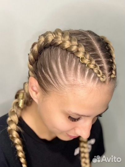 Прически с канекалоном