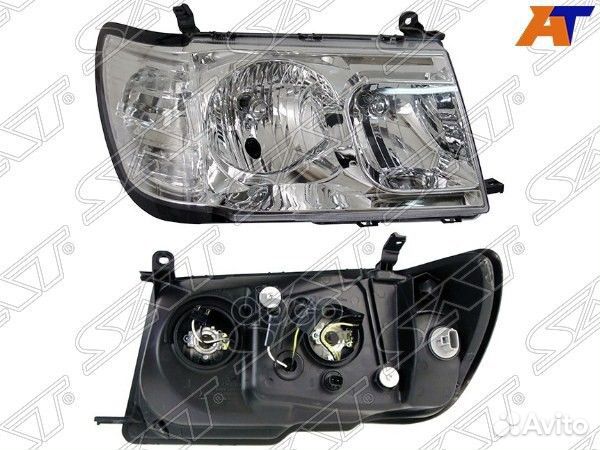 Фара Toyota Land Cruiser (J100) 98-02 (Спереди