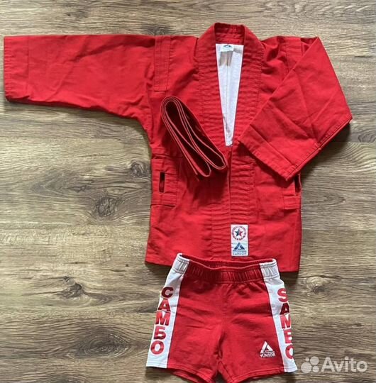 Форма для самбо детская 24 р-р 104-110