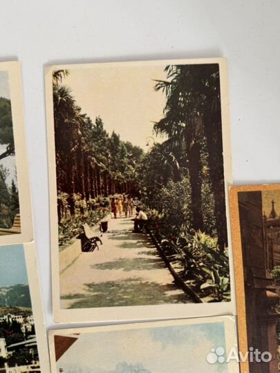 Открытки старые советские Крым