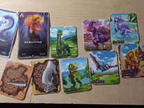 Карточки лига чемпионов и карточки динозавры
