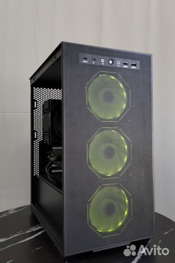 Игровой пк Ryzen 5 5600, RTX4060ti, 32 gb, M.2 512