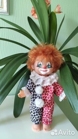 Кукла Клоун Ленигрушка Мотовилова