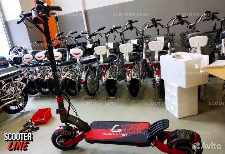Электросамокат Kugoo G1 полный привод