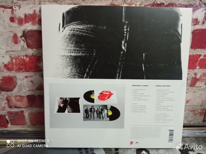 THE rolling stones ''sticky fingers''remastered 20