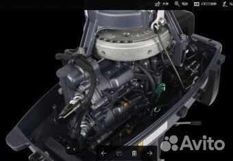 Лодочный мотор альфа CG T9,8(лимитированная серия)