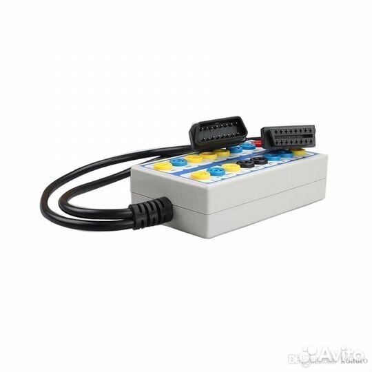 Автосканер OBD2 переходник универсальный + тестер