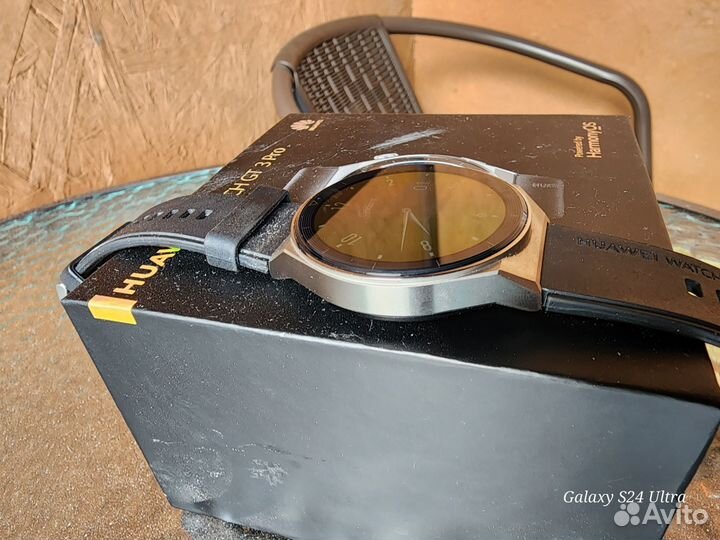 Смарт часы huawei watch gt 3 pro titanium