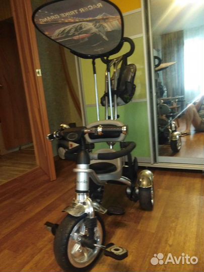 Детский велосипед бу с ручкой