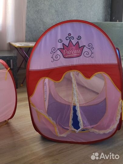 Домик палатка детская, игровой туннель, бассейн