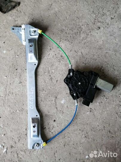 Стеклоподъемник Левый Передний Опель Корса Д