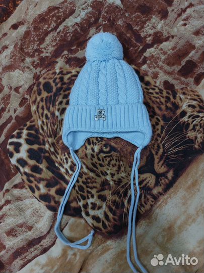 Шапка зимняя для малыша