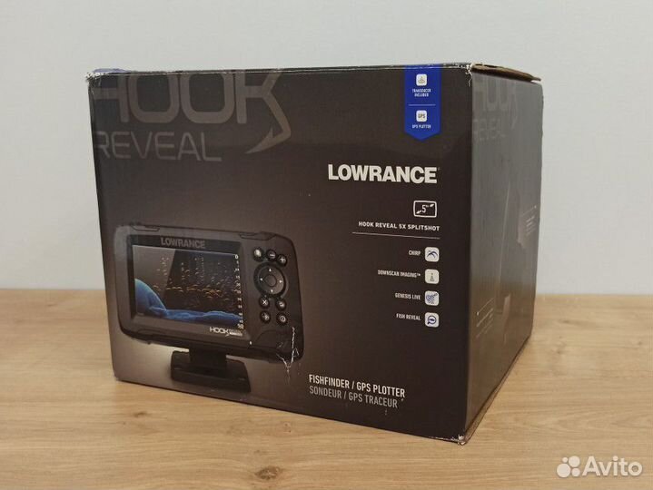 Lowrance Hook Reveal 5 RUS