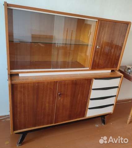 Сервант времен СССР