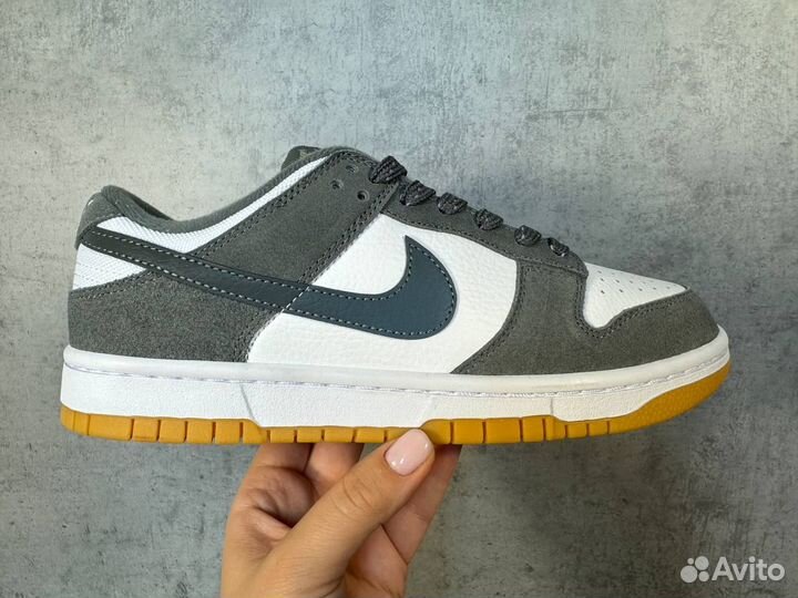 Кроссовки Nike Dunk Low Smoke Grey Gum