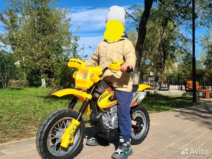 Детский электро мотоцикл