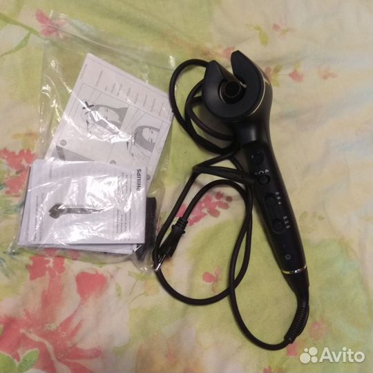 Автоматические щипцы для завивки philips